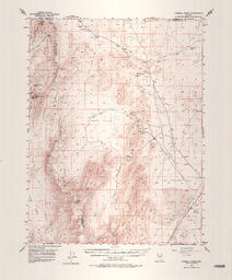 Fireball Ridge Quadrangle Nevada 15 Minute Series (Topographic)