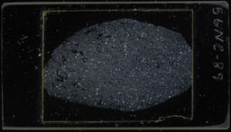 Thin section 56NC89, tuff (polarized)