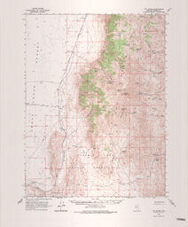 Fox Range Quadrangle Nevada-Washoe Co. 15 Minute Series (Topographic)