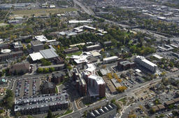 Aerial view of south campus, 2003