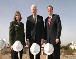 Cooperative Extension Lifelong Learning Center (LLLC) in Las Vegas Groundbreaking, 2005