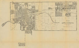 Map of Reno and Sparks Washoe County Nevada