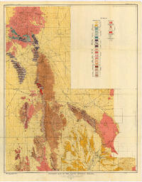 Geological Map of the Pioche District, Nevada