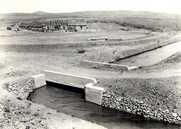 Orr Ditch, Mackay Athletic Field and Training Quarters construction, ca. 1909