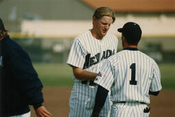 Lyle Overbay and Justin Martin, University of Nevada, circa 1998