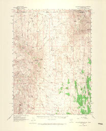 Gollaher Mountain Quadrangle Nevada-Idaho 15 Minute Series (Topographic) 