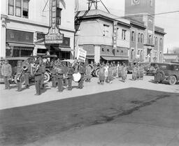 Native Americans in parade in Reno