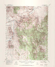 Dayton Quadrangle Nevada 15 minute Series (Topographic)