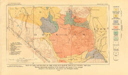 Map of the South End of the Pine Nut Range, Douglas County, Nevada