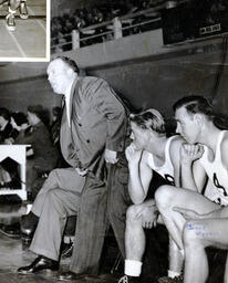 Glenn "Jake' Lawlor and Gerald "Jerry" Wyness, University of Nevada, 1950