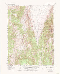 Horse Heaven Mtn. Quadrangle Nevada 15 Minute Series (Topographic)