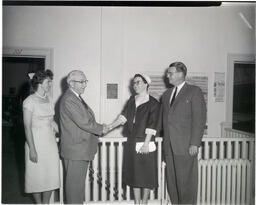 Dedication ceremony honoring the late Claude and Ethel Smith, 1