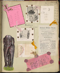 Vanderleith Family Scrapbook, Crazy Book, page 101