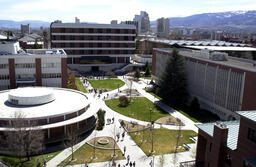 Aerial view of Hilliard Plaza, 2004