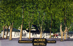 Acree Motel, Winnemucca, Nevada, circa 1940s
