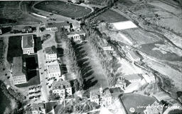 Aerial view of campus, 1923