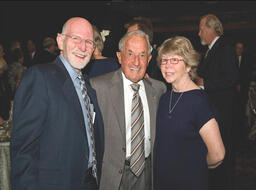 University President Milton Glick, Peggy Glick, and John Ascuaga, ca. 2008