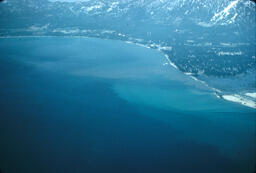 Tahoe Keys aerial view, looking East, ca. 1958-1975