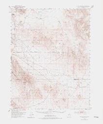 Allen Springs Quadrangle Nevada 15 Minute Series (Topographic)