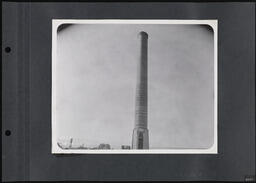 Black and White Photograph Album page 007, Smoke tower 