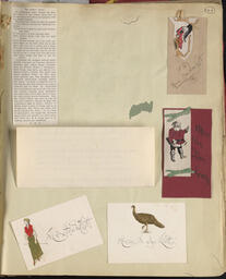 Vanderleith Family Scrapbook, Crazy Book, page 129b