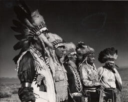 Paiute Indians at Pyramid Lake