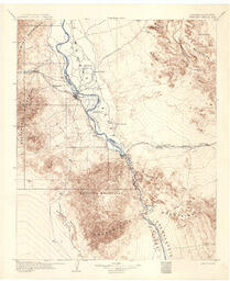Arizona-California Needles Special Map