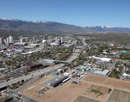 Aerial view of Valley Road Field Laboratory, 2009