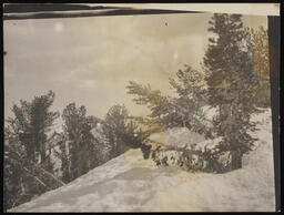 Rippled snow at Mount Rose