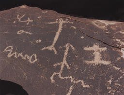 "Falling Figure," across wash from "Prayer Cave" Red Rock Canyon