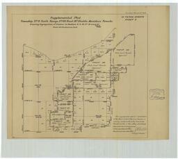 Supplemental Plat Township No. 8 North, Range No. 30 East, Mount Diablo Meridian (sheet 2 of 3)