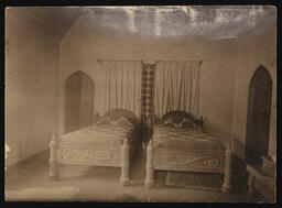 Guest room in Maud Sparks MacKenzie's mansion
