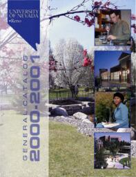 University of Nevada, Reno : General Catalog : 2000-2001