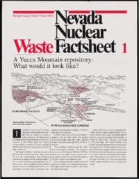 Nevada nuclear waste factsheet