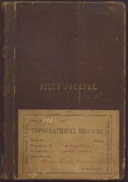 Wheeler Survey field notebook no. 203: topographical records