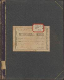 Wheeler Survey field notebook no. 22: meteorological records; reconnaissance; comparison of barometers and attached thermometers