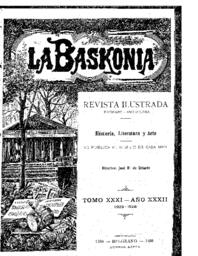 La Baskonia 1923-24 -- Index