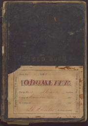 Wheeler Survey field notebook no. 2: aneroid readings; reconnaissance of 1869