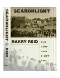 "Searchlight" by Harry Reid (Book Jacket), Nevada, 1998
