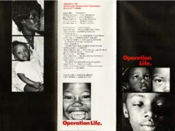 Advertising flier produced by Operation Life, 1979