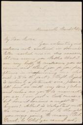 Letter from Eliza McNewhall to Nellie Verrill, March 11, 1866