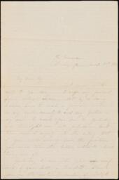 Letter from Nellie Verrill to Henry R. Mighels, March 18, 1866