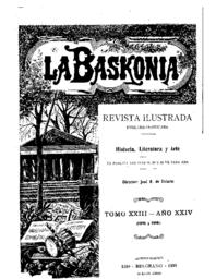 La Baskonia 1915-16 -- Index