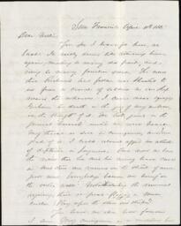 Letter from Henry R. Mighels to Nellie Verrill, April 11, 1865